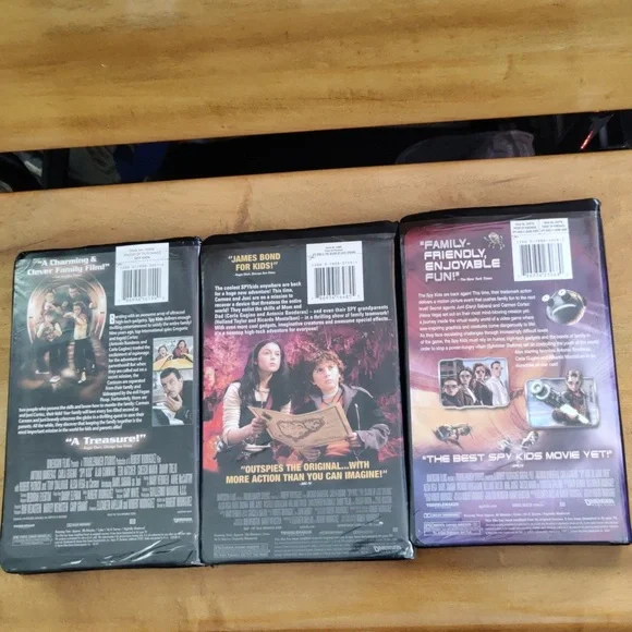 Dimension Home Video 3 Lot (1,2,3) Editions Of Spy Kids VHS Tapes - Picture 3 of 14